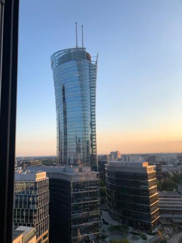 Luxury Apartments In Platinium Towers Warszawa Exteriör bild