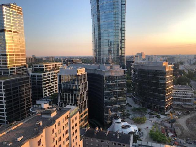 Luxury Apartments In Platinium Towers Warszawa Exteriör bild